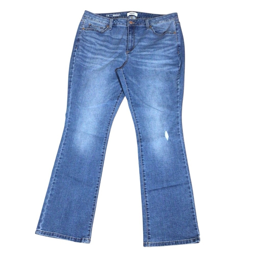 Sonoma Goods For Life Women’s Size 16 Mid Rise Bootcut Jeans Stretch